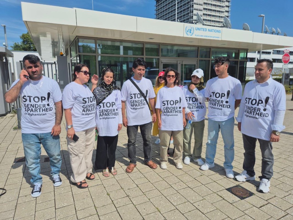 We are the voice of millions of Afghanistan women whose freedom have been taken away from&nbsp;them!